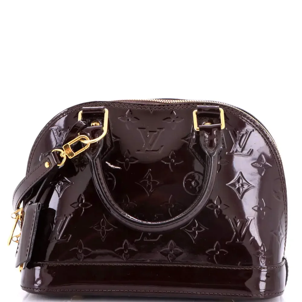 Louis Vuitton Alma Handbag Vernis Bb #265843L13B